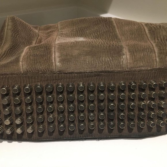 Alexander Wang Rocco in gray laser cut leather - Picture 6 of 7